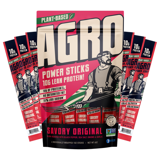 AGRO POWER Jerky Sticks - Savory Original Multipack