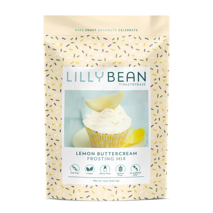 LillyBean Baking - Lemon Buttercream Frosting Mix (Vegan & Gluten-Free)