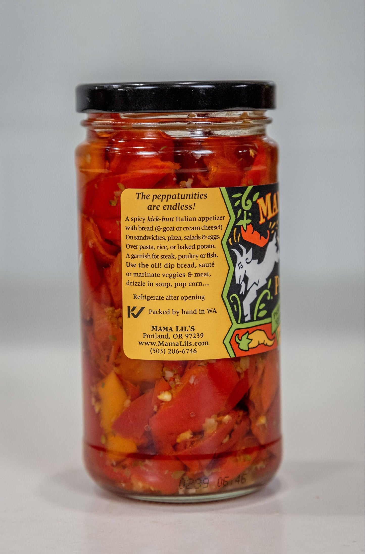 Mama Lil's - Mama Lil's Kick Butt Peppers In Oil (spicy) - 12oz