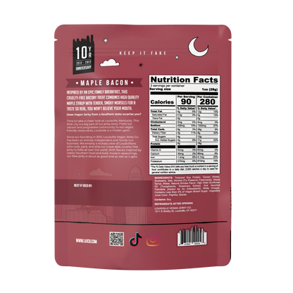 Louisville Vegan Jerky Co. - Maple Bacon Jerky