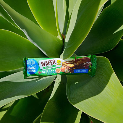 Wilton Mettler LLC - BRAIN FOODS Gluten Free Vegan Chocolate Hazelnut Wafer