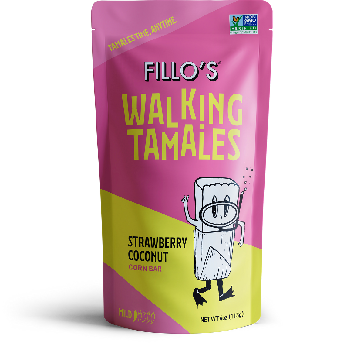FILLO'S - Strawberry Coconut Walking Tamales