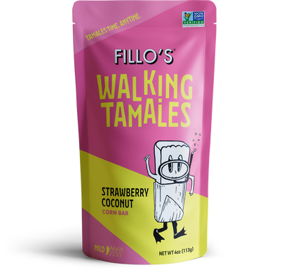 FILLO'S - Strawberry Coconut Walking Tamales