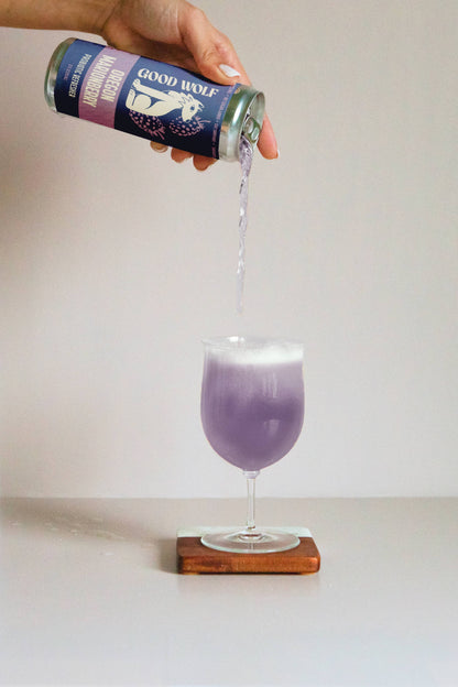 Good Wolf Beverages - Marionberry Probiotic Soda - No Added Sugar; Hand-Crafted