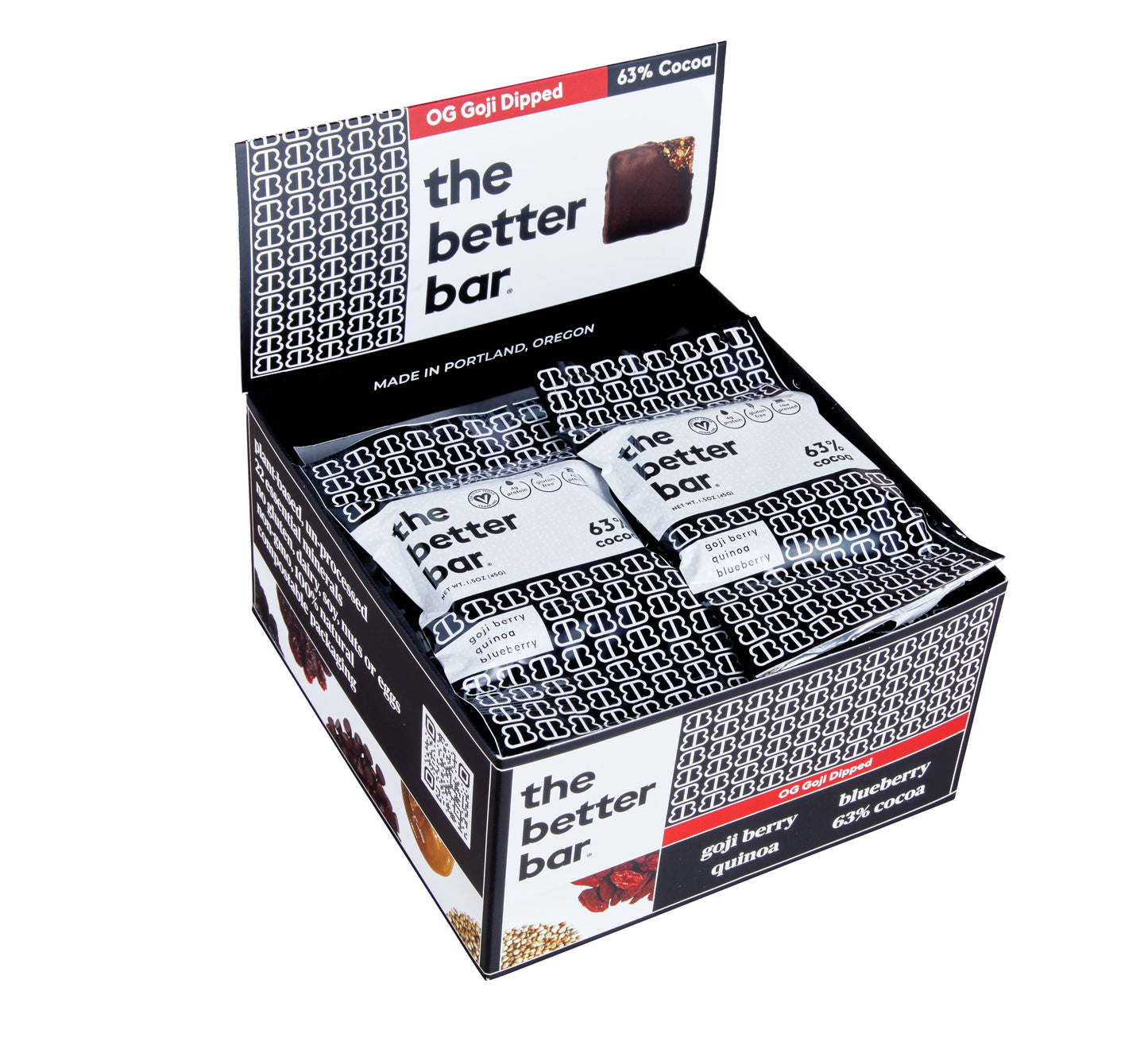 The Better Bar - 70% Organic Dark Chocolate Dipped Better Bar