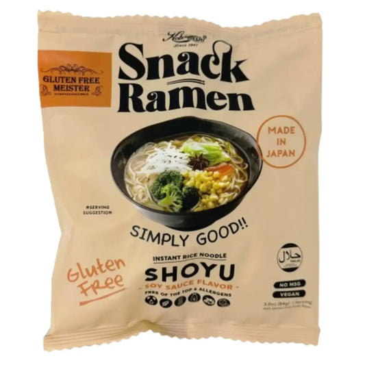 Gluten Free Meister - Snack Ramen-SHOYU (Vegan/Halal/Gluten Free/No MSG)