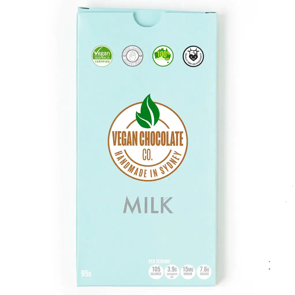 Vegan Chocolate Co - VEGAN MYLK BAR (95G)-GLUTEN FREE