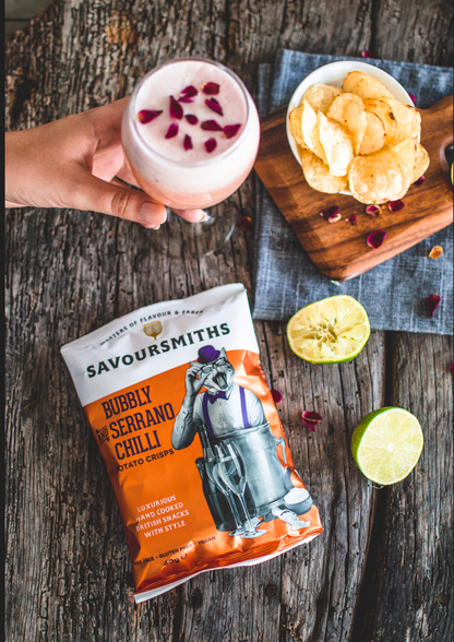 Savoursmiths - Bubbly and Serrano Chilli Potato Crisps 5.29oz