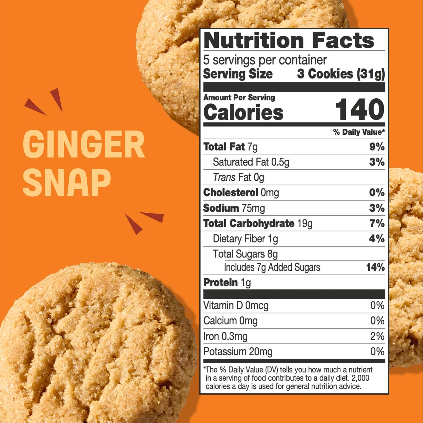 Partake Foods - Ginger Snap Cookies
