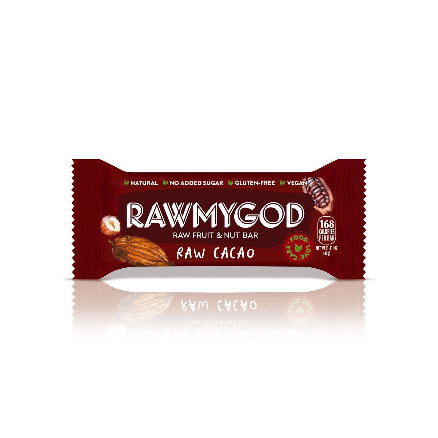 Wilton Mettler LLC - RAWMYGOD Raw Fruit and Nut Bar - Cacao
