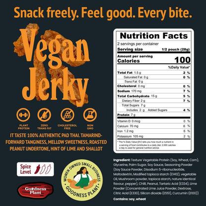 Bangkok Bites - Vegan Jerky, Pad Thai