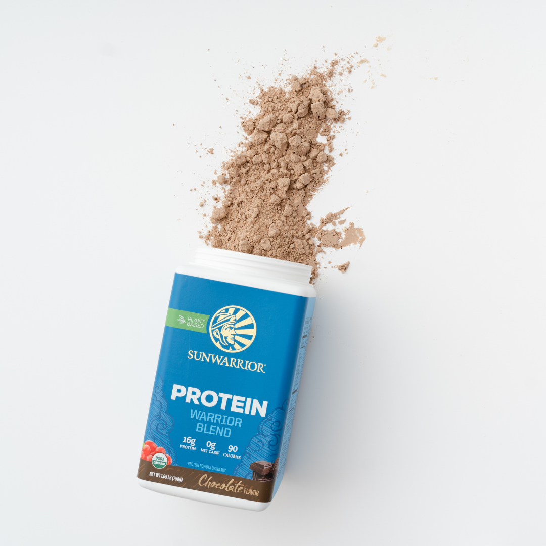 Sunwarrior - Warrior Blend Chocolate Protein - Pea Protein Powder: 750g
