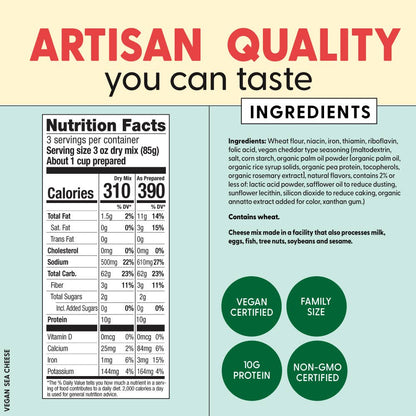 Pastabilities - Vegan Under the Sea Mac and Cheese