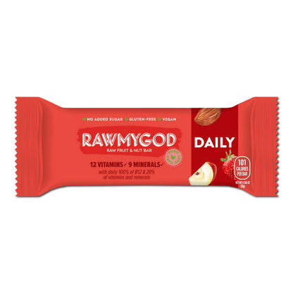 Wilton Mettler LLC - 
RAWMYGOD Raw Fruit & Nut Bar - Daily