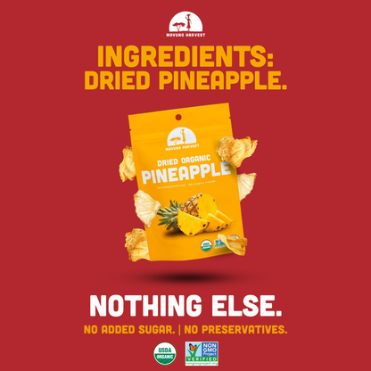 Mavuno Harvest Organics - Dried Pineapple: 2oz