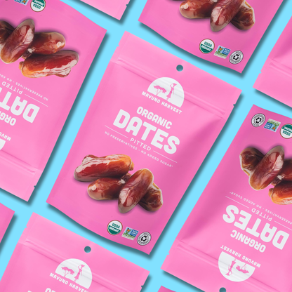 Mavuno Harvest - Pitted Dates, 6-pack case: 4 OZ
