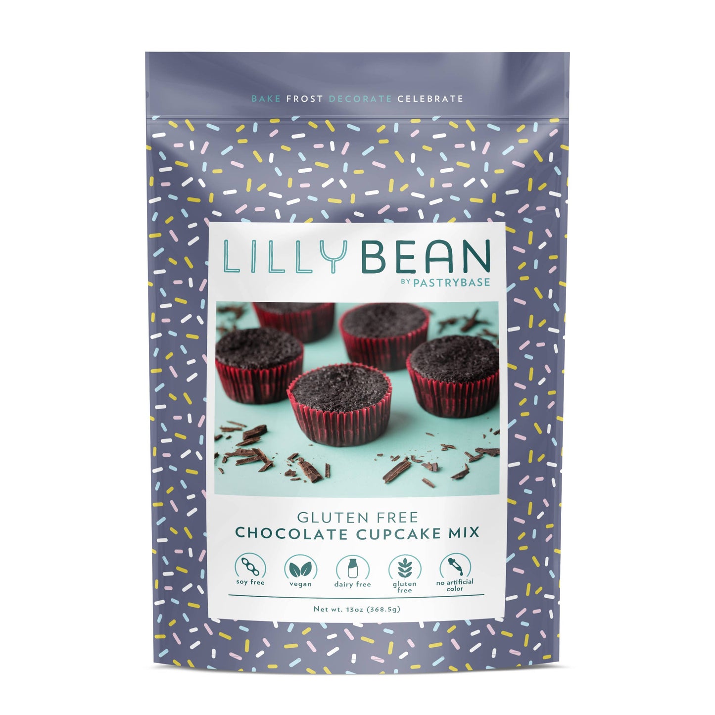 LillyBean Baking - Chocolate Cupcake Mix (Vegan & Gluten-Free)