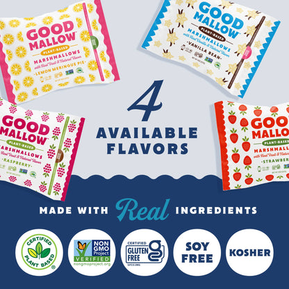 Snackatere - Vegan Marshmallows -Lemon Meringue Pie ,Kosher, Gluten Free