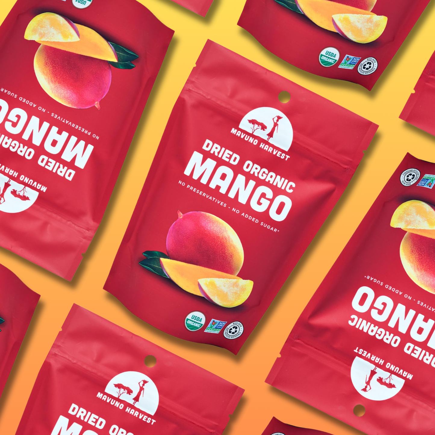 Mavuno Harvest - Dried Mango: 2 OZ