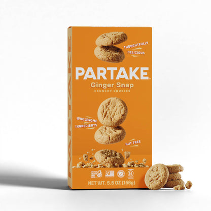 Partake Foods - Ginger Snap Cookies