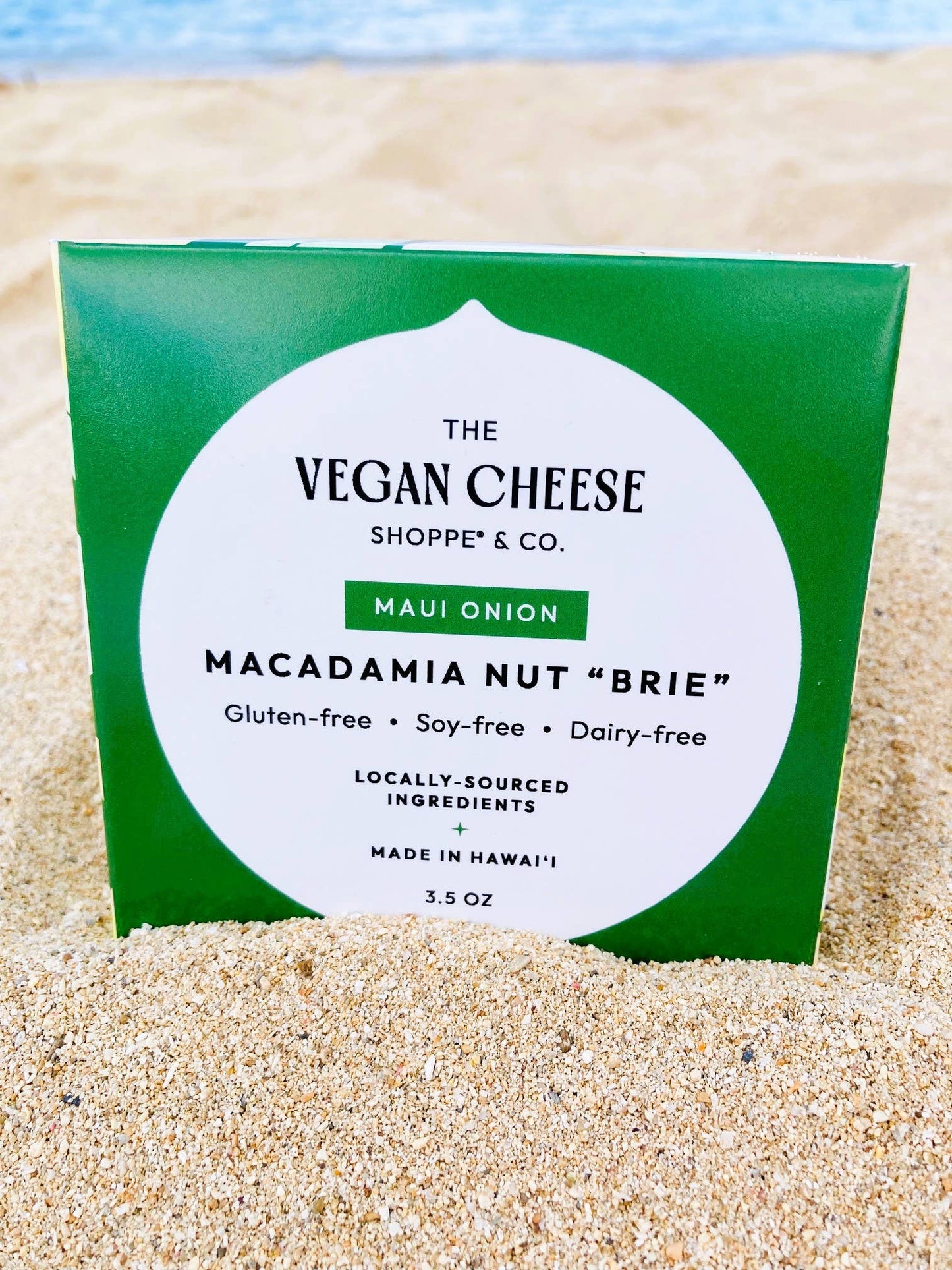 The Vegan Cheese Shoppe - Maui Onion Macadamia Nut "Brie"