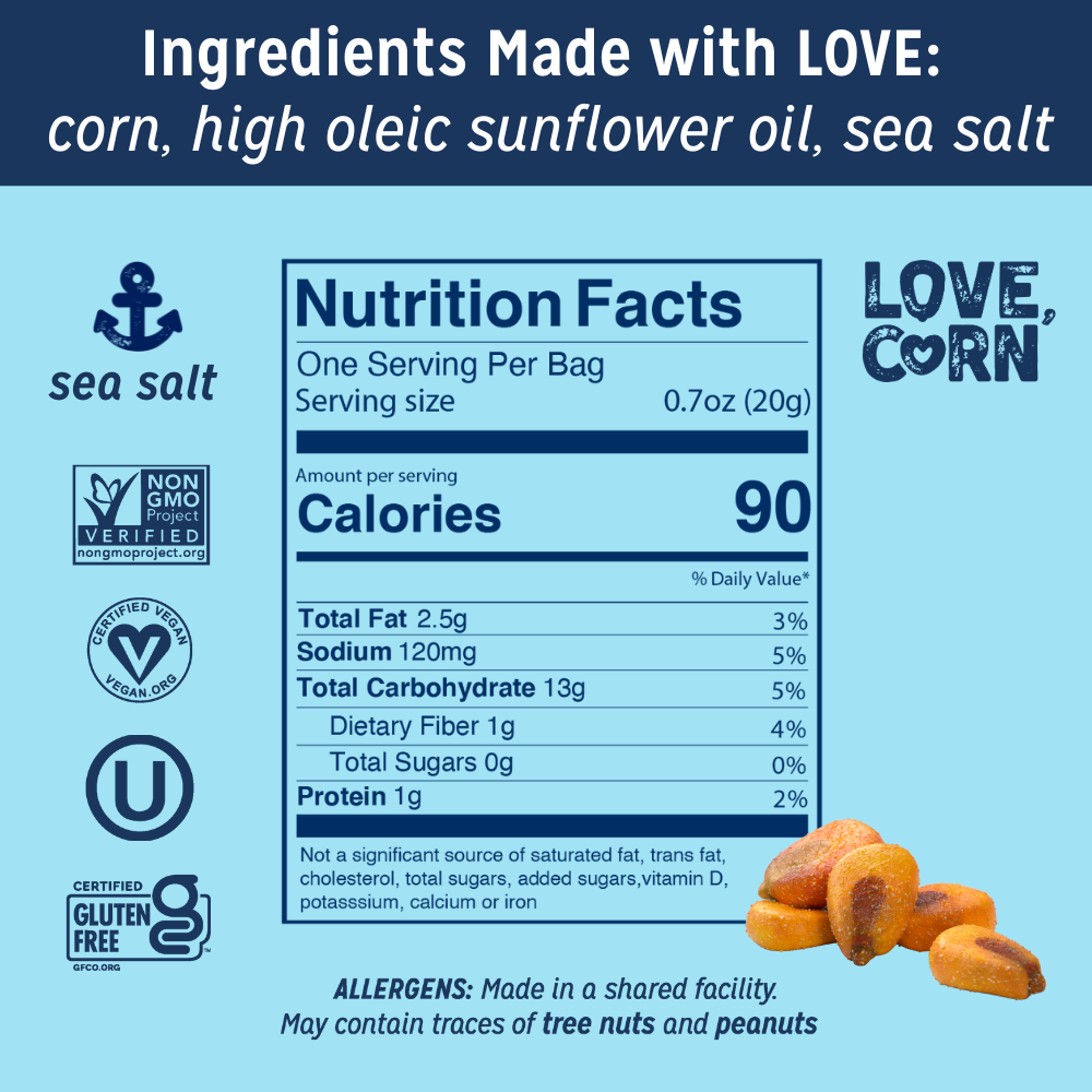LOVE CORN - Sea Salt