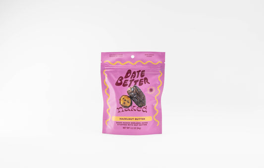 Date Better Snacks - Hazelnut Butter- Naked