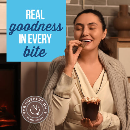 Snackatere - Peanut Butter Bites - Rice Crispies Treat, Vegan, Kosher: Chocolate