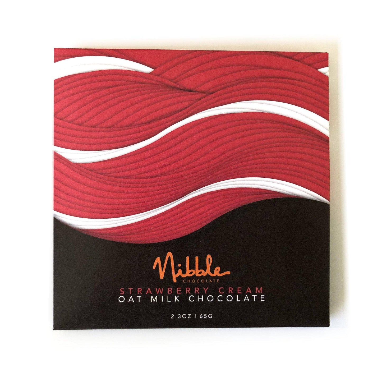 Nibble Chocolate - Inclusion Bar | Strawberry Cream Oat Milk