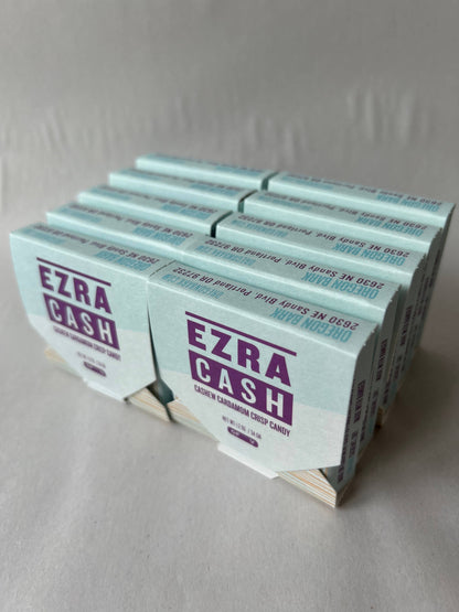 Oregon Bark - Ezra Cash - Cashew Cardamom Crisp Candy in Dark Chocolate