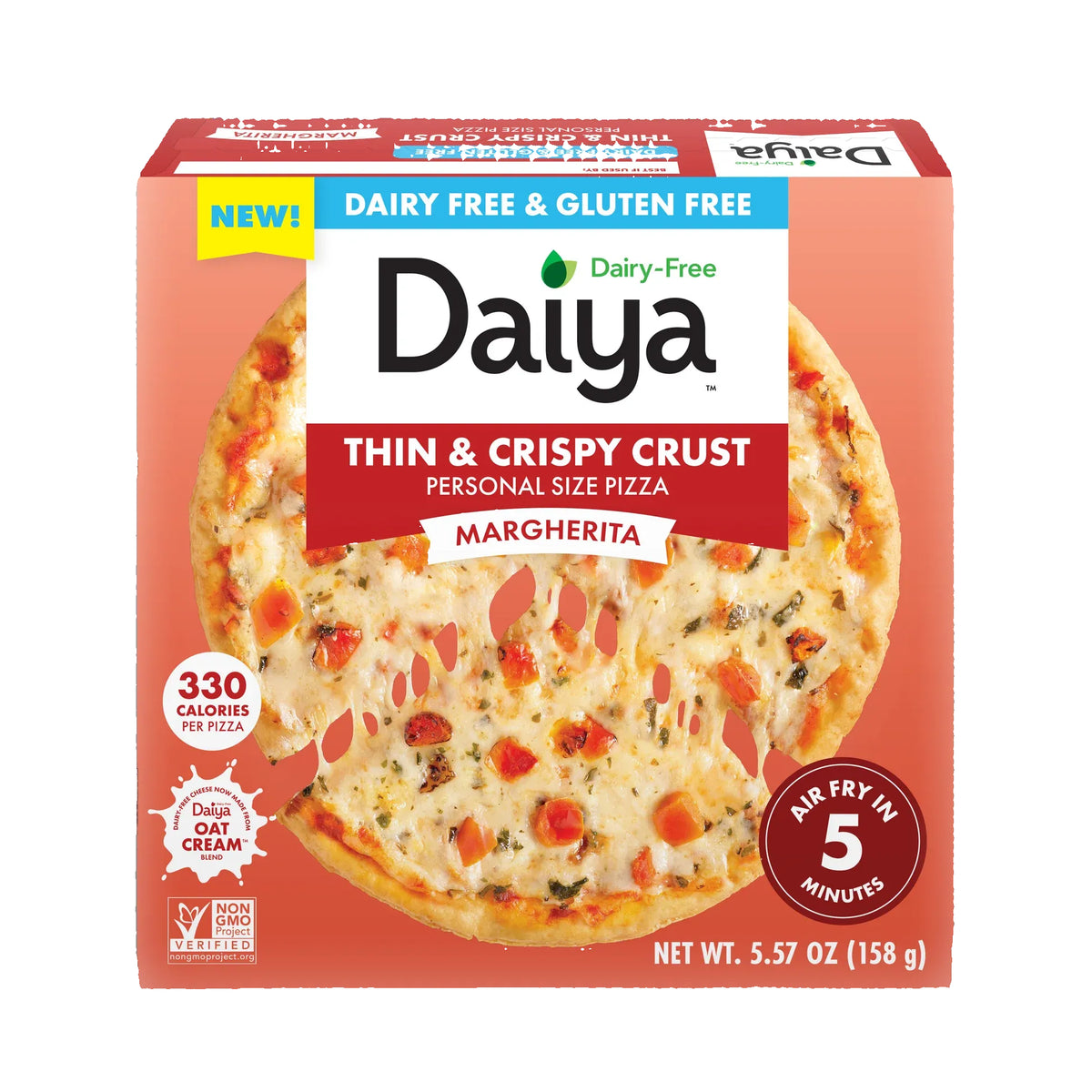 Daiya - Margherita Personal Pizza GF Thin Crust