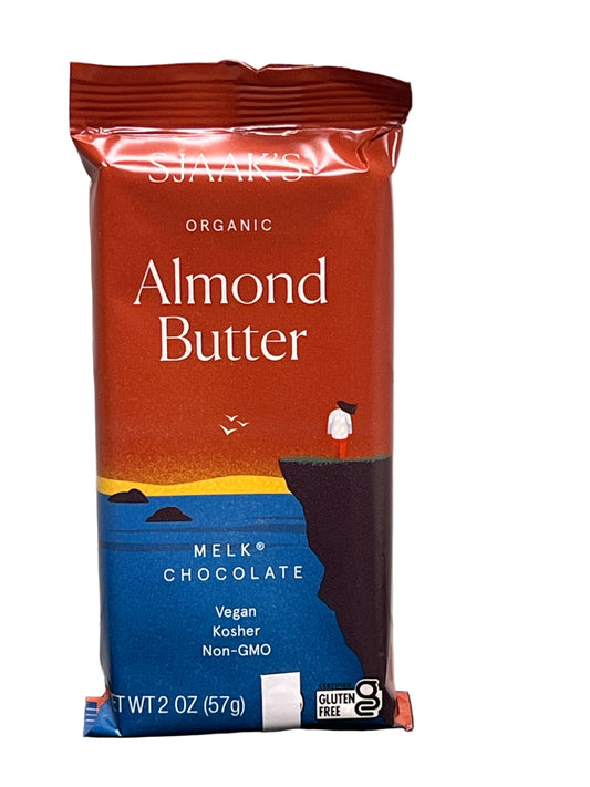 Sjaak's Almond Butter Melk Chocolate Bar