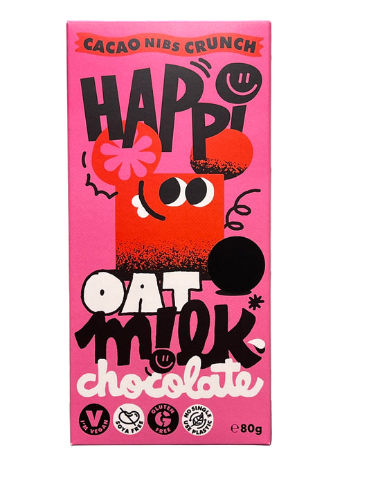 Happi Cacao Nibs Crunch Bar 80g