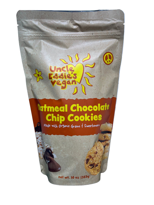 Uncle Eddie's Vegan Oatmeal Chocolate Chip Cookies
