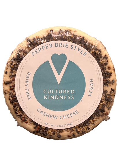 Cultured Kindness Pepper Brie Cheese