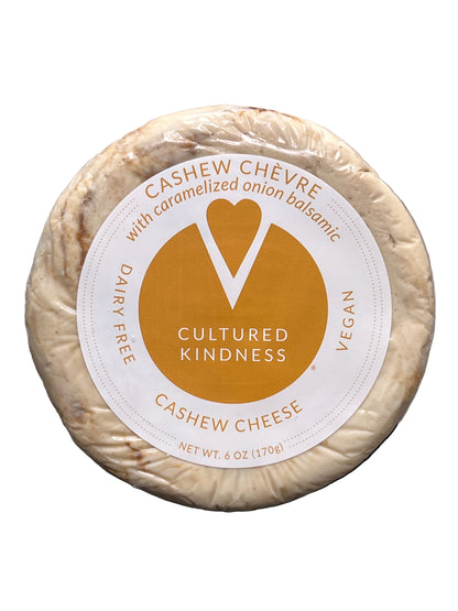 Cultured Kindness Caramelized Onion Balsamic Chèvre Cheese