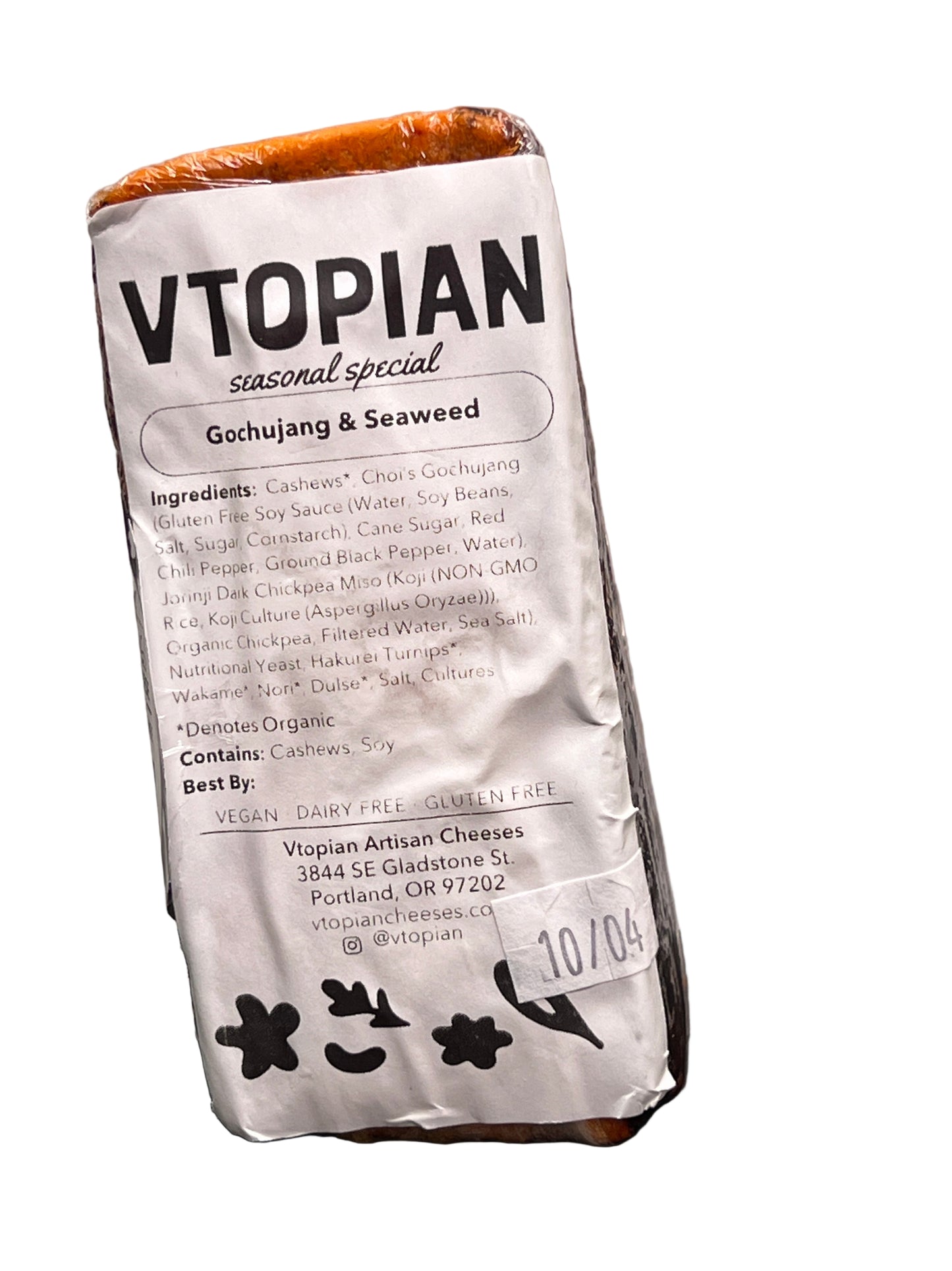 Vtopian Gochujang Seaweed