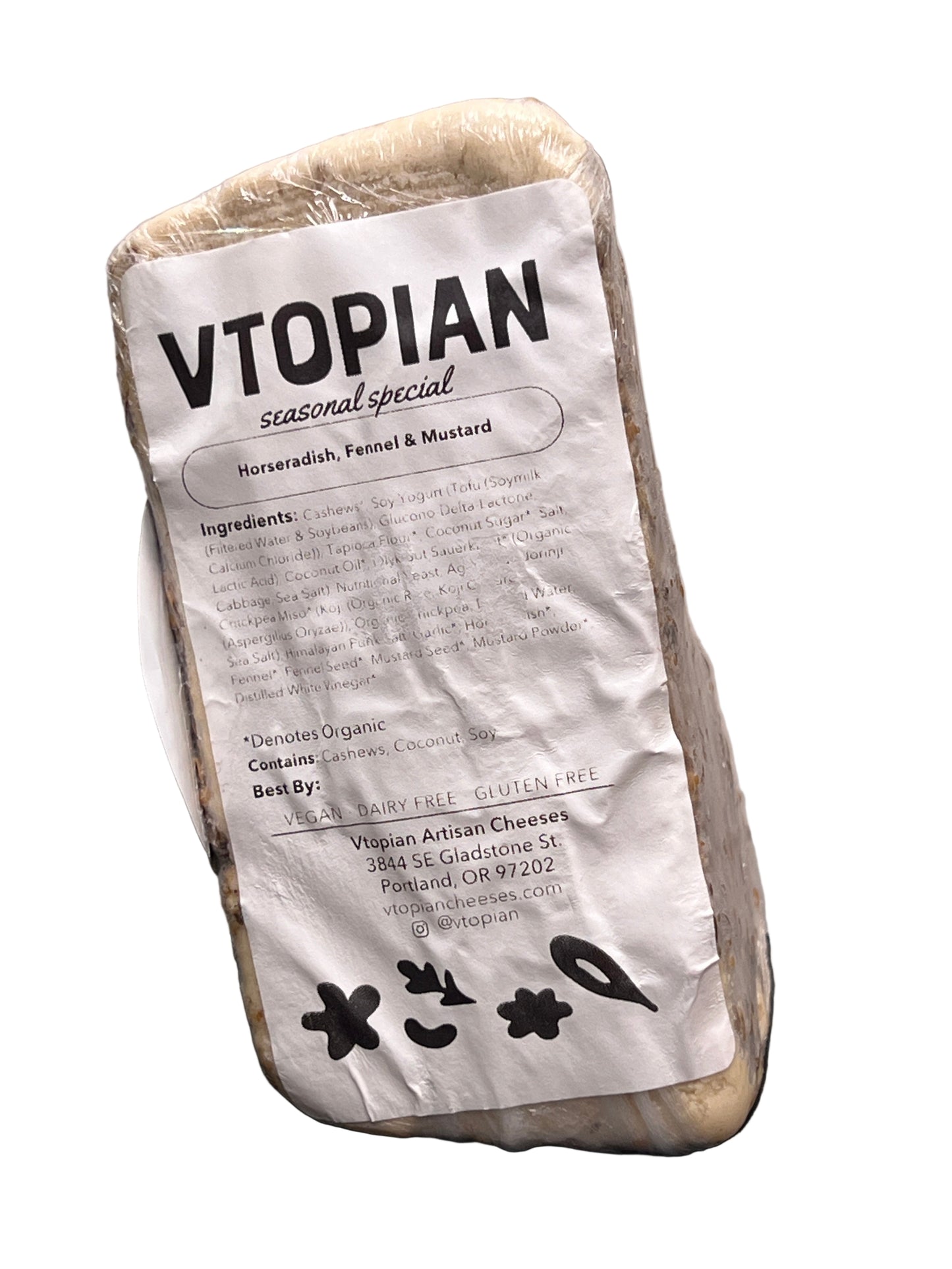 Vtopian Horseradish, Fennel & Mustard