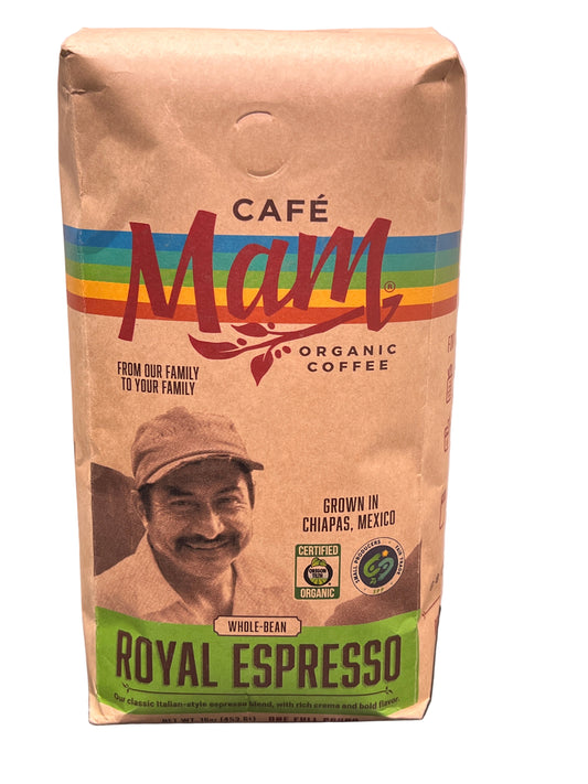 Cafe Mam Royal Espresso Whole Bean