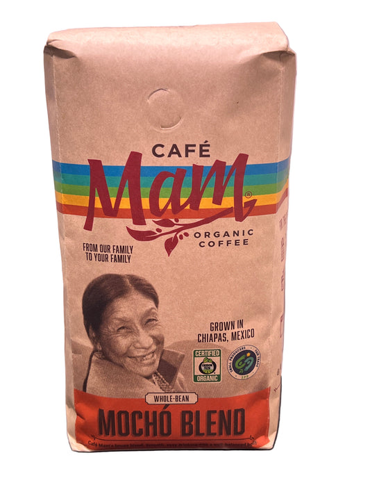 Cafe Mam Mocho Blend Whole Bean