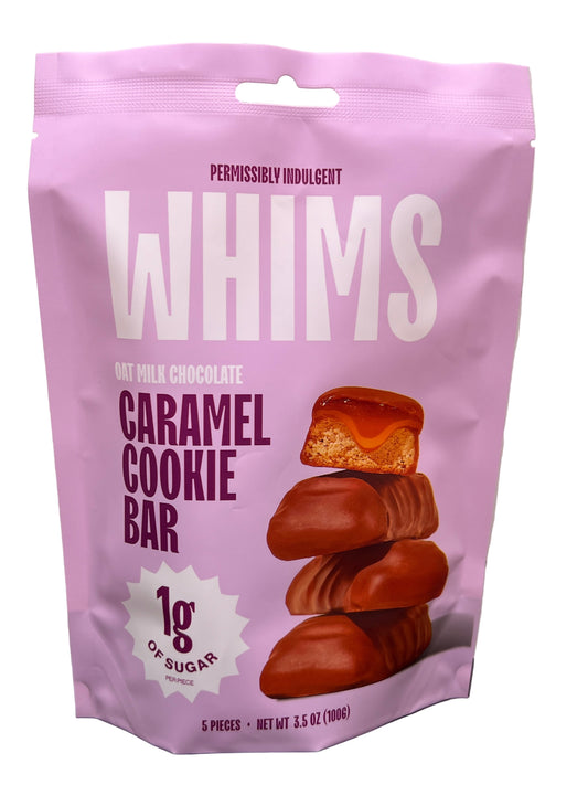Whims Oat Milk Caramel Cookie Bar 6pk
