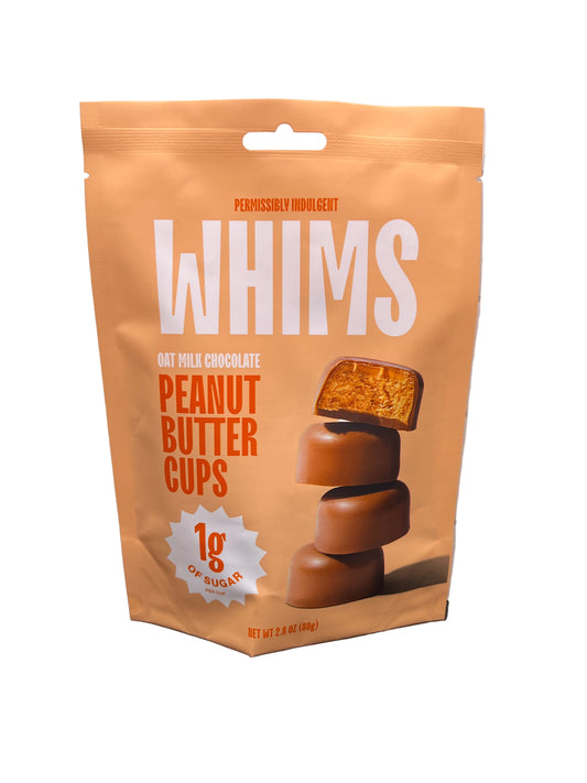 Whims Oat Milk Chocolate Peanut Butter Cups - 6pk