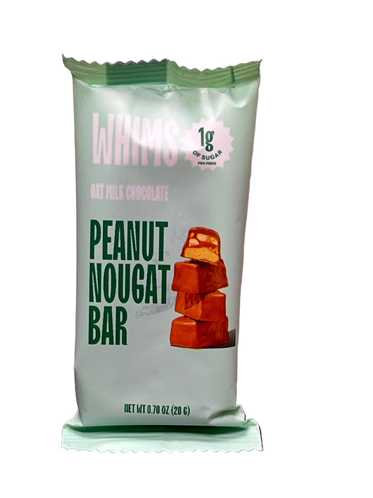 Whims Peanut Nougat Bar Single