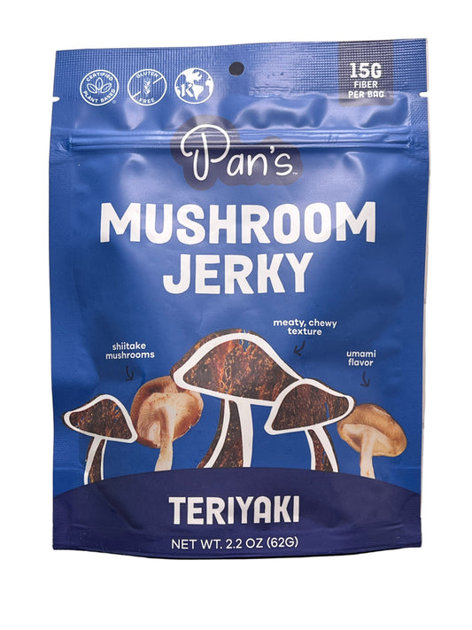 Pan's Mushroom Jerky Teriyaki