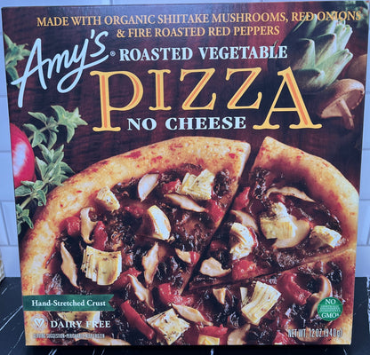 Amy's Roasted Vegetable Pizza (Vegan)