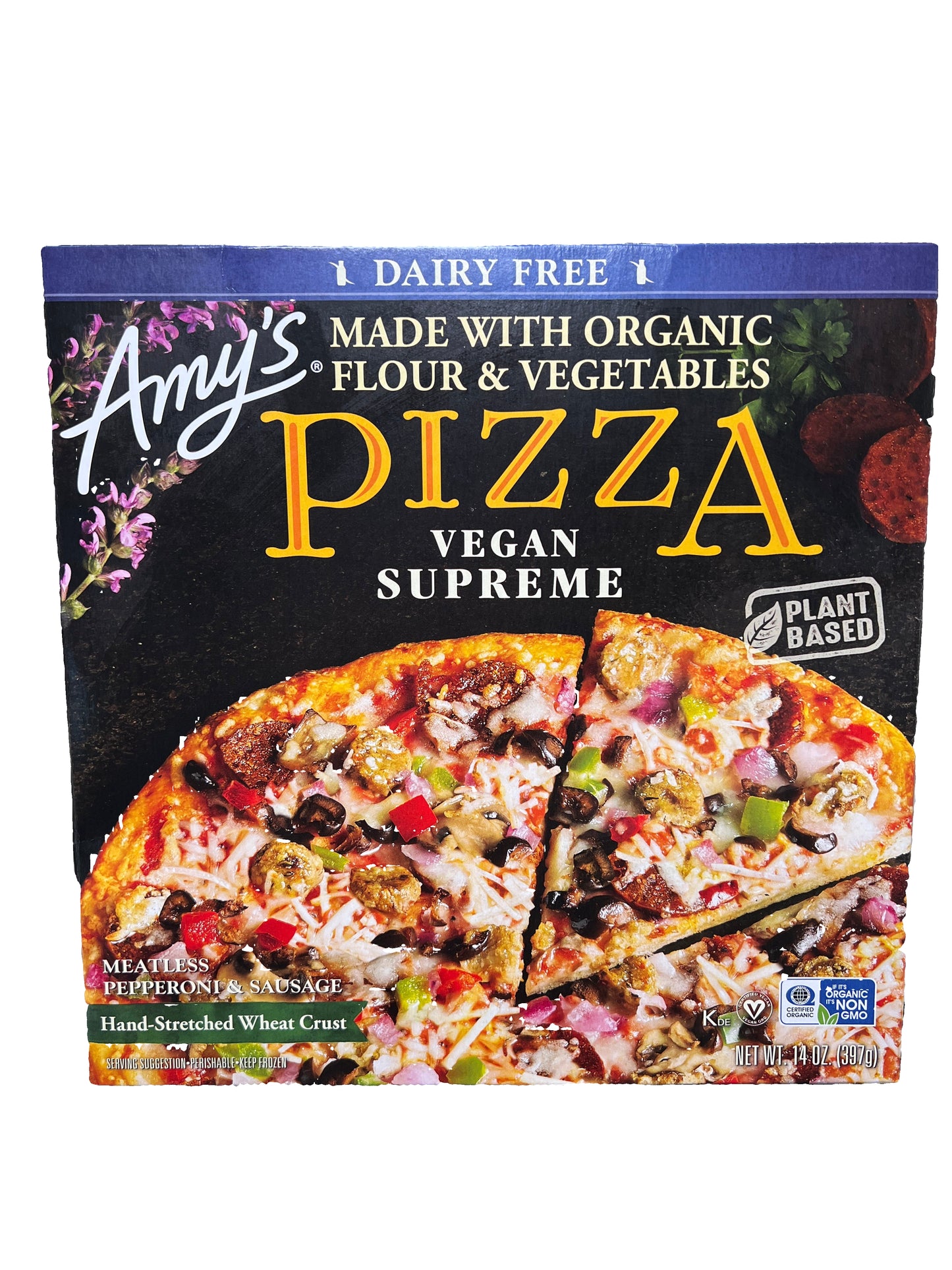 Amy's Vegan Supreme Pizza