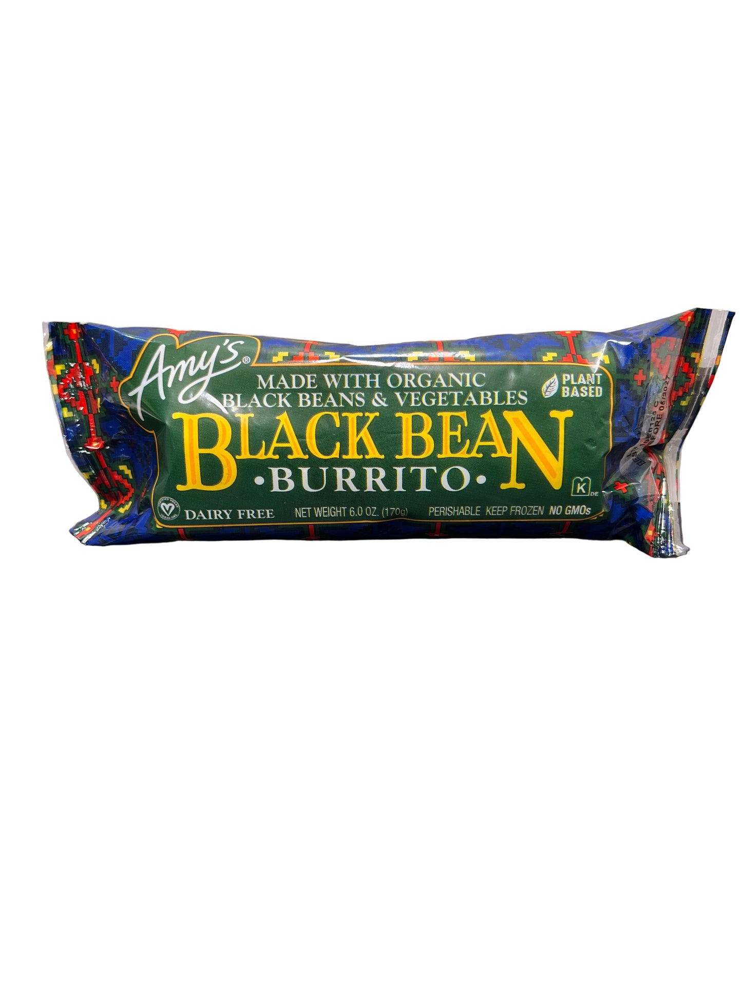 Amy's Vegan Black Bean Burrito