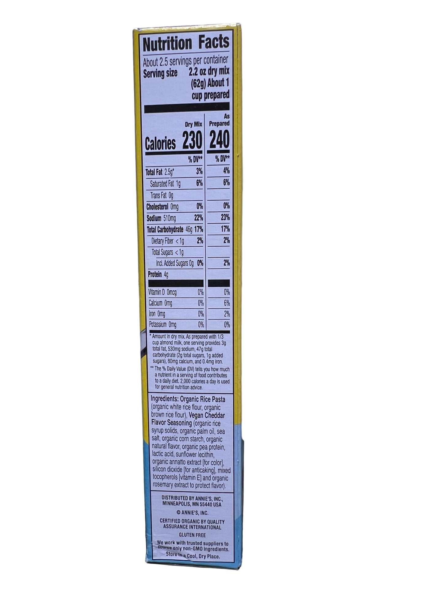 Annie's GF Vegan Mac