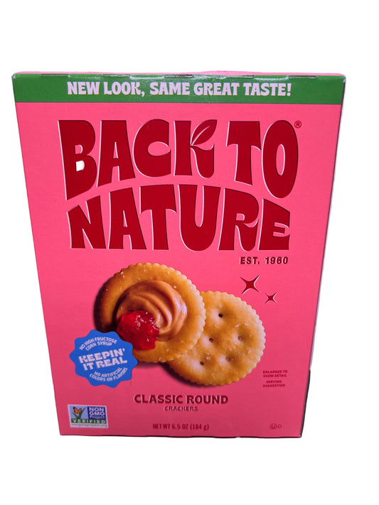 Back to Nature Classic Round Crackers