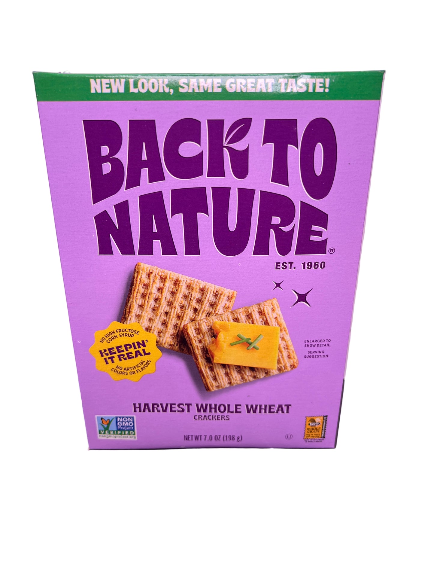 Back To Nature Harvest Whole Wheat Crackers